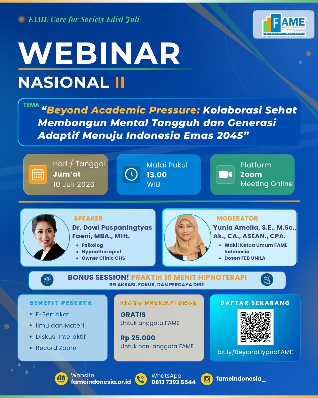 Beyond Academic Pressure: Kolaborasi Sehat Membangun Mental Tangguh dan Generasi Adaptif Menuju Indonesia Emas 2045